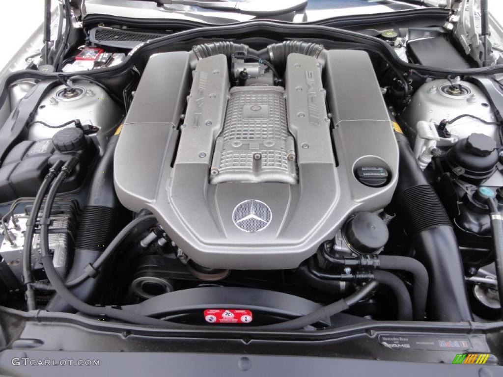 2003 Mercedes-Benz SL 55 AMG Roadster 5.4 Liter AMG Supercharged SOHC 24-Valve V8 Engine Photo #49217318