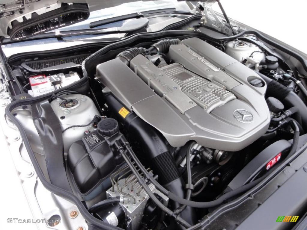2003 Mercedes-Benz SL 55 AMG Roadster 5.4 Liter AMG Supercharged SOHC 24-Valve V8 Engine Photo #49217351