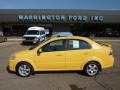 Summer Yellow 2007 Chevrolet Aveo LT Sedan