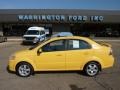 2007 Summer Yellow Chevrolet Aveo LT Sedan  photo #1