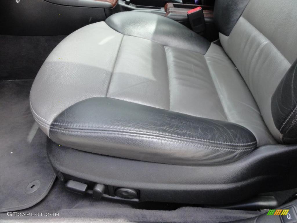 Platinum/Sabre Black Interior 2005 Audi Allroad 2.7T quattro Photo #49217948