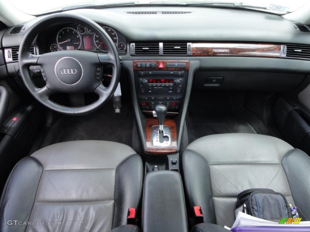 2005 Audi Allroad 2.7T quattro Platinum/Sabre Black Dashboard Photo #49218143