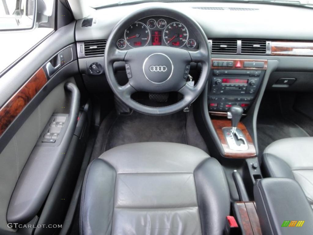 2005 Audi Allroad 2.7T quattro Platinum/Sabre Black Dashboard Photo #49218158