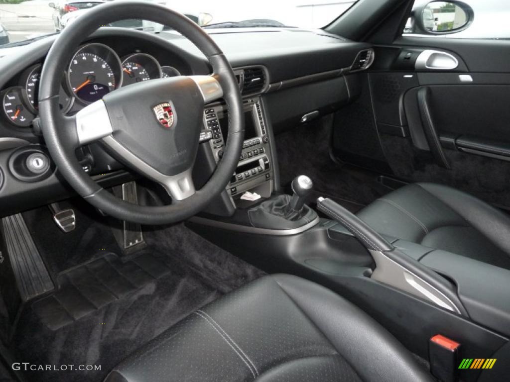 2008 911 Carrera Coupe - Slate Grey Metallic / Black photo #5