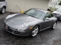 2008 Slate Grey Metallic Porsche 911 Carrera Coupe  photo #18