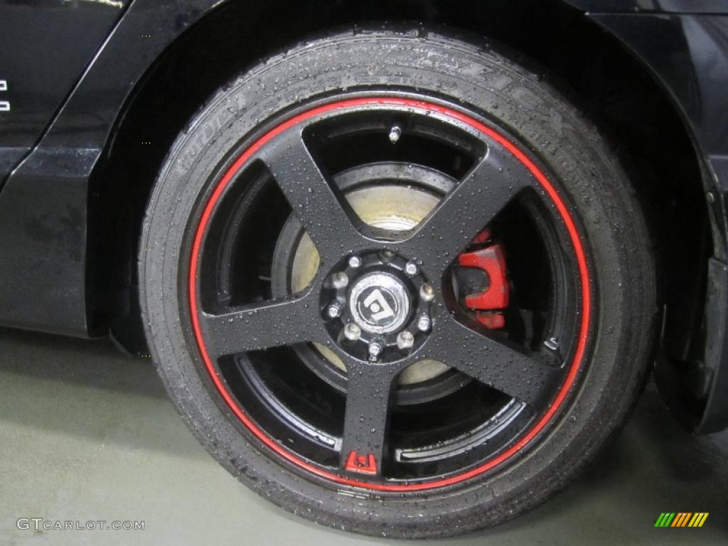 2007 Honda Civic Si Sedan Custom Wheels Photo #49219493