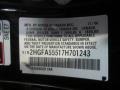 2007 Honda Civic Si Sedan Info Tag