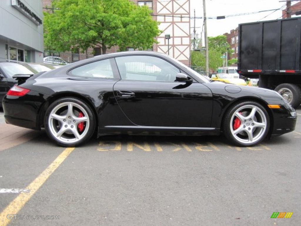 2008 911 Carrera S Coupe - Black / Black photo #8