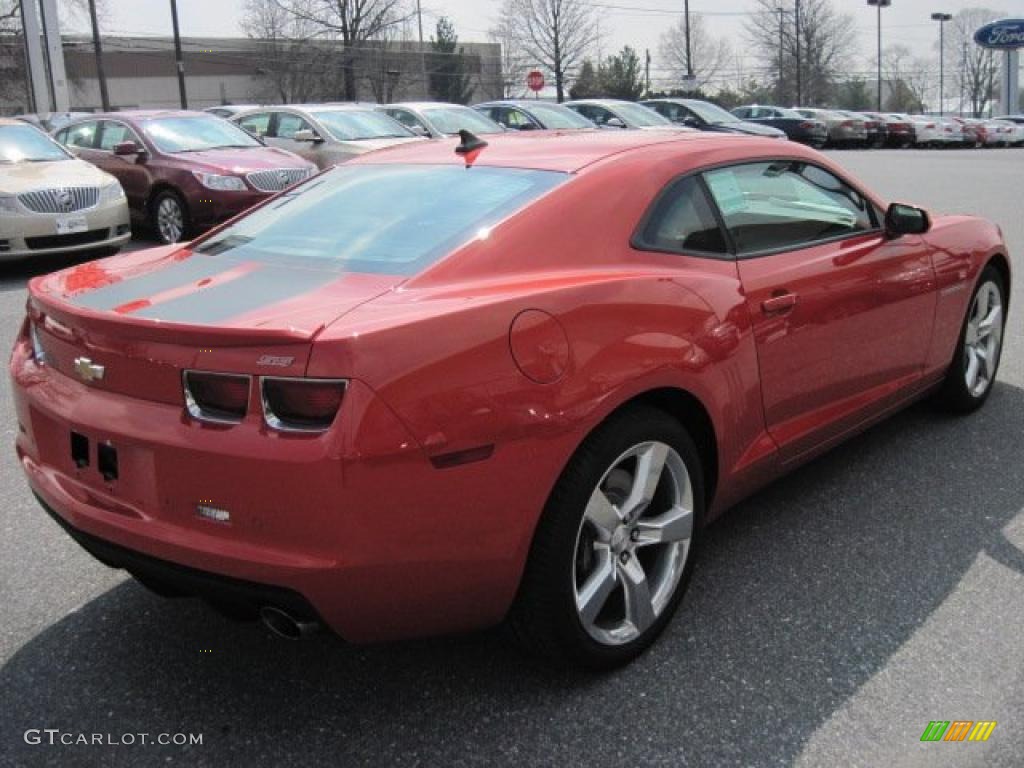 Inferno Orange Metallic 2011 Chevrolet Camaro SS/RS Coupe Exterior Photo #49220903