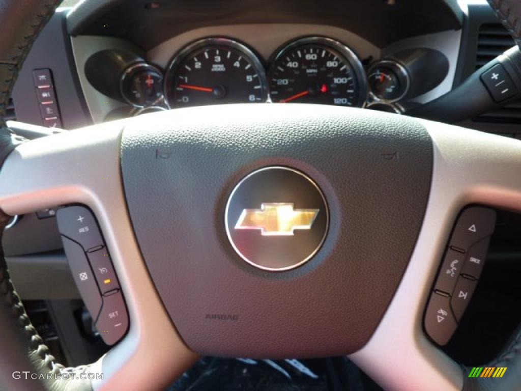 2011 Silverado 1500 LT Extended Cab 4x4 - Mocha Steel Metallic / Ebony photo #19