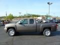 2011 Mocha Steel Metallic Chevrolet Silverado 1500 LT Extended Cab 4x4  photo #4