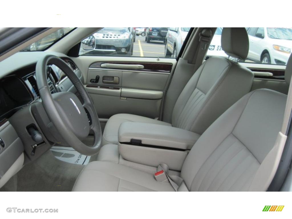 Dove Interior 2007 Lincoln Town Car Signature Photo #49223756