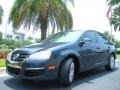 2009 Blue Graphite Metallic Volkswagen Jetta S Sedan  photo #2