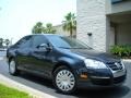 2009 Blue Graphite Metallic Volkswagen Jetta S Sedan  photo #4