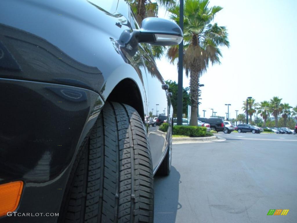 2009 Jetta S Sedan - Blue Graphite Metallic / Art Grey photo #11