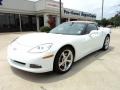 2010 Arctic White Chevrolet Corvette Convertible  photo #2