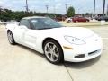 2010 Arctic White Chevrolet Corvette Convertible  photo #3