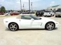 Arctic White 2010 Chevrolet Corvette Convertible Exterior