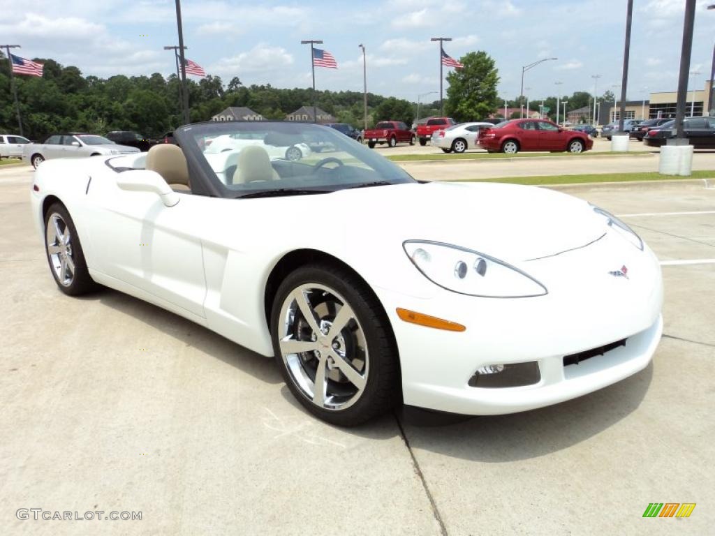 Arctic White 2010 Chevrolet Corvette Convertible Exterior Photo #49226051