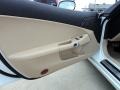 Cashmere 2010 Chevrolet Corvette Convertible Door Panel