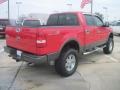 2007 Bright Red Ford F150 Lariat SuperCrew 4x4  photo #15