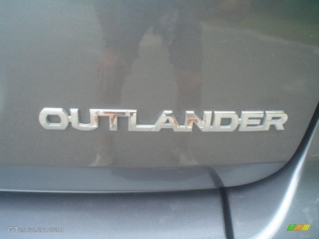 2007 Outlander ES - Graphite Gray Pearl / Black photo #8