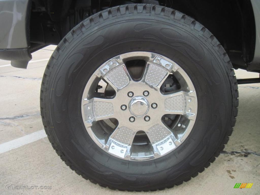 2007 Ford F150 Lariat SuperCrew 4x4 Custom Wheels Photo #49226819