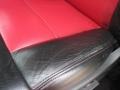 Black/Red 2007 Ford F150 Lariat SuperCrew 4x4 Interior Color