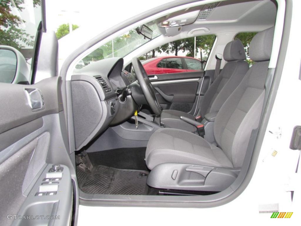 Anthracite Interior 2007 Volkswagen Rabbit 4 Door Photo #49227194