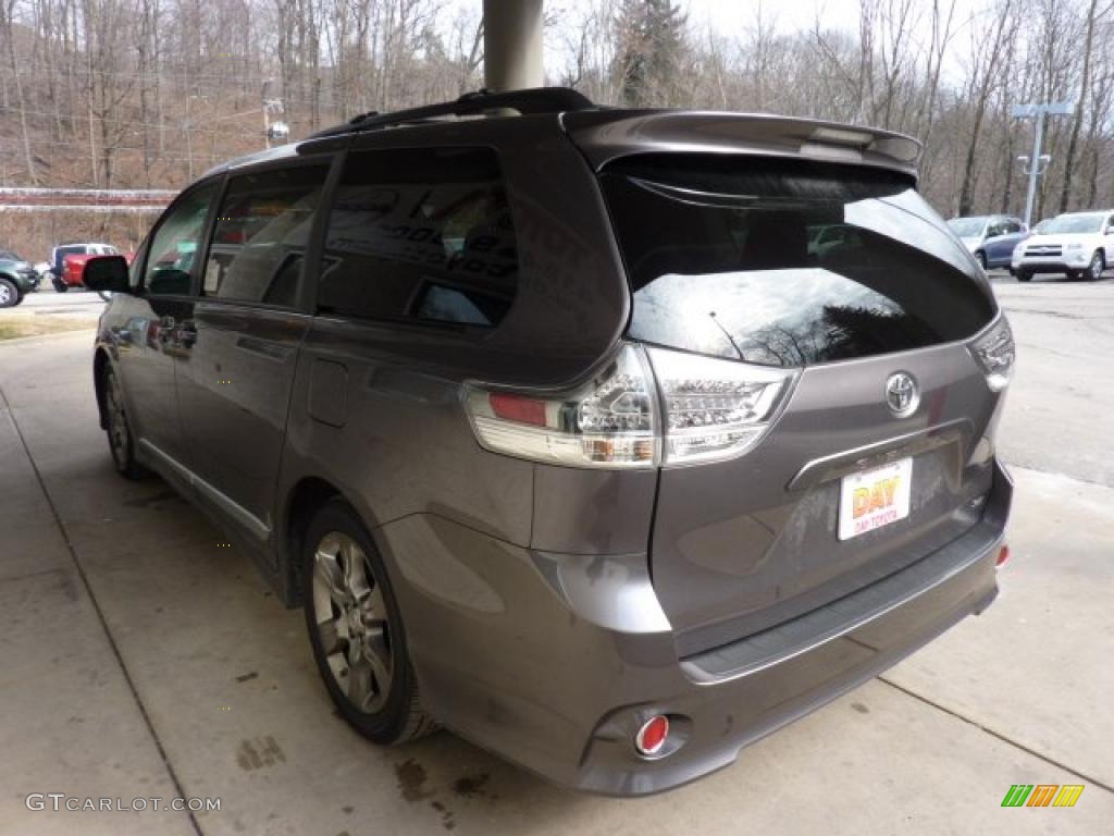 Predawn Gray Mica 2011 Toyota Sienna SE Exterior Photo #49227215