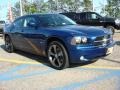 2009 Deep Water Blue Pearl Dodge Charger R/T AWD  photo #7