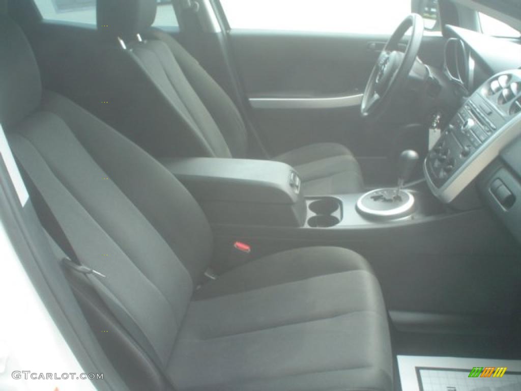 2008 CX-7 Touring - Crystal White Pearl Mica / Black photo #20