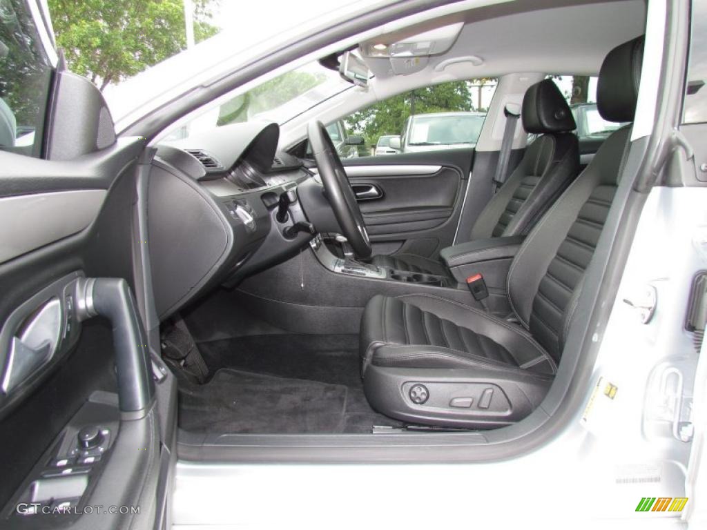 Black Interior 2009 Volkswagen CC Sport Photo #49228283