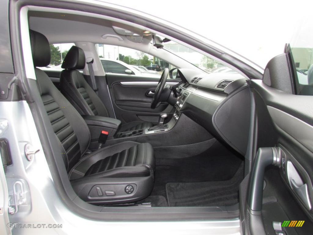 Black Interior 2009 Volkswagen CC Sport Photo #49228298