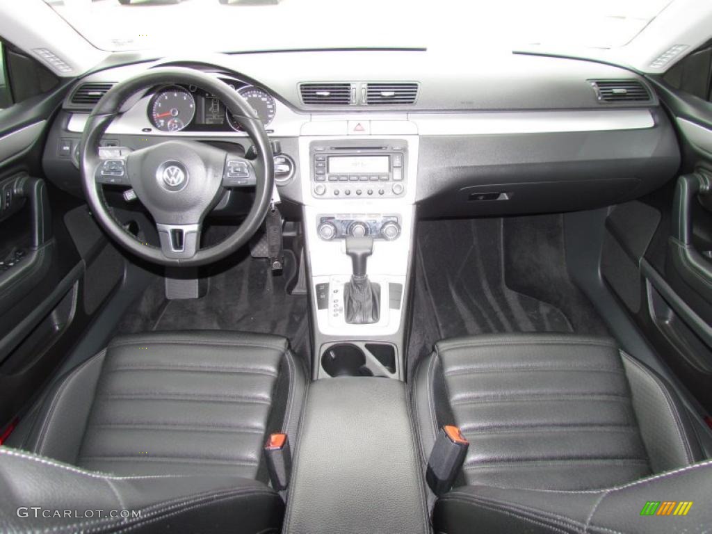 2009 Volkswagen CC Sport Black Dashboard Photo #49228346