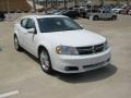 2011 Bright White Dodge Avenger Mainstreet  photo #7