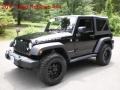 2010 Black Jeep Wrangler Rubicon 4x4  photo #1