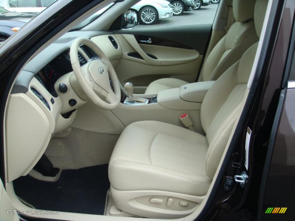 Wheat Interior 2010 Infiniti EX 35 Journey Photo #49231994