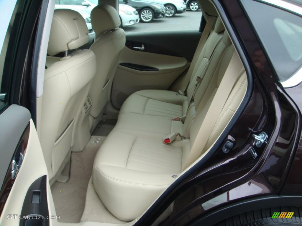 Wheat Interior 2010 Infiniti EX 35 Journey Photo #49232057