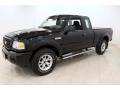 Black 2009 Ford Ranger Sport SuperCab 4x4 Exterior