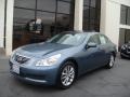 2008 Lakeshore Slate Light Blue Infiniti G 35 Journey Sedan  photo #1