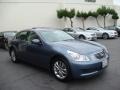 2008 Lakeshore Slate Light Blue Infiniti G 35 Journey Sedan  photo #3