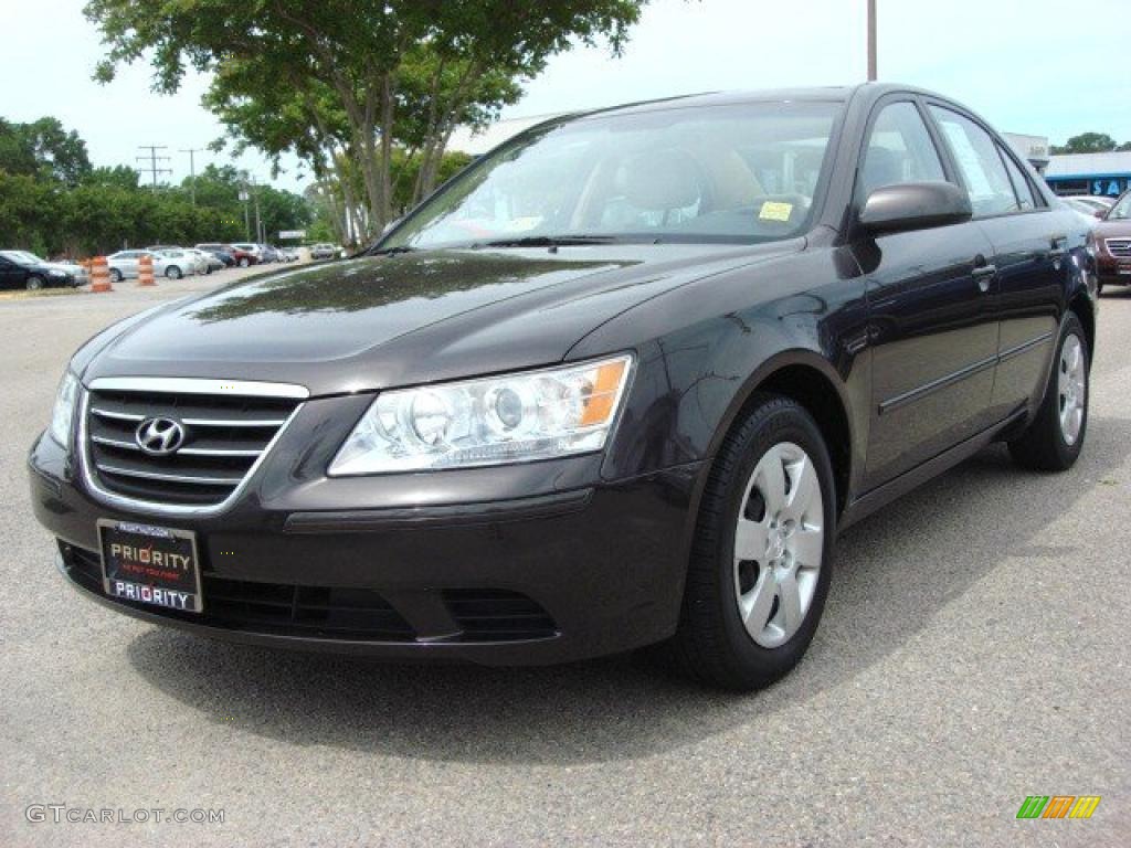 2010 Sonata GLS - Cocoa Metallic / Camel photo #1