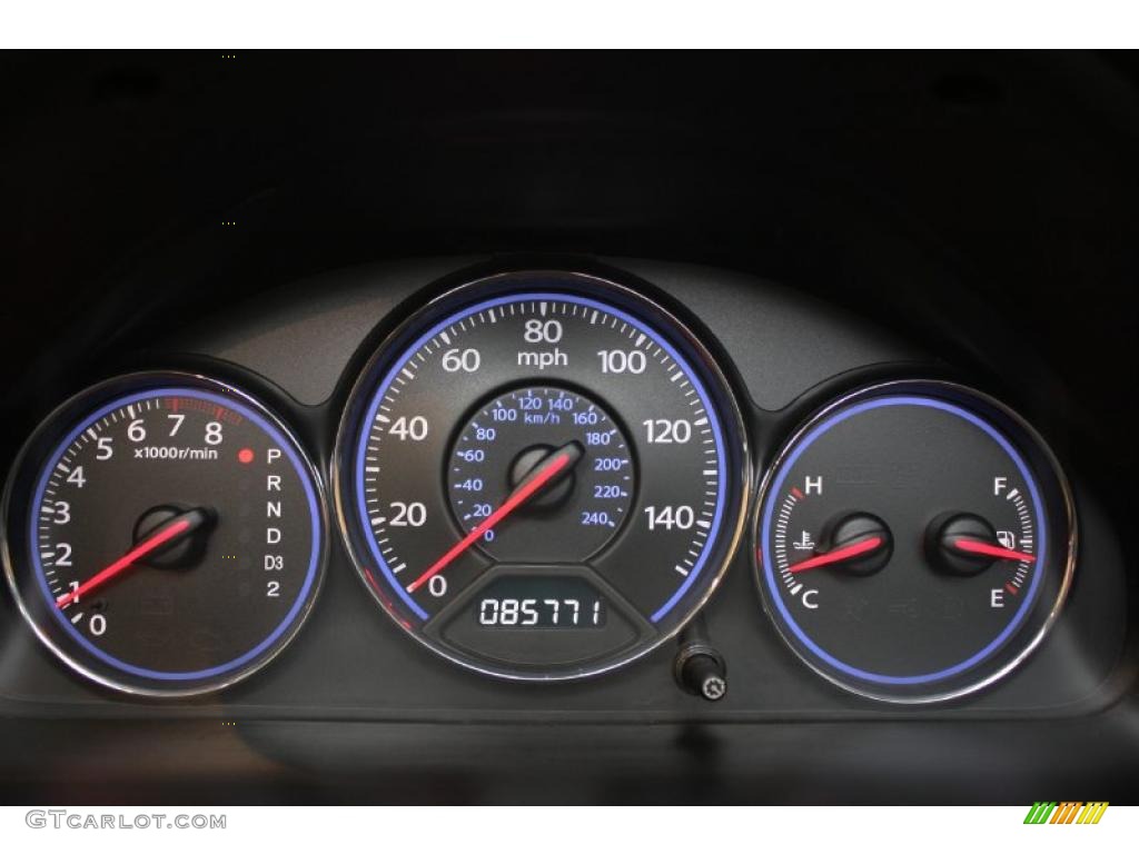 2004 Honda Civic LX Sedan Gauges Photo #49234163