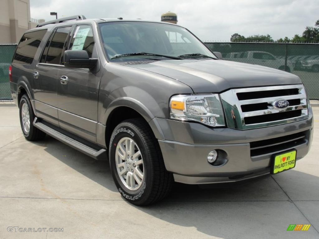 2011 Expedition EL XLT - Sterling Grey Metallic / Stone photo #1