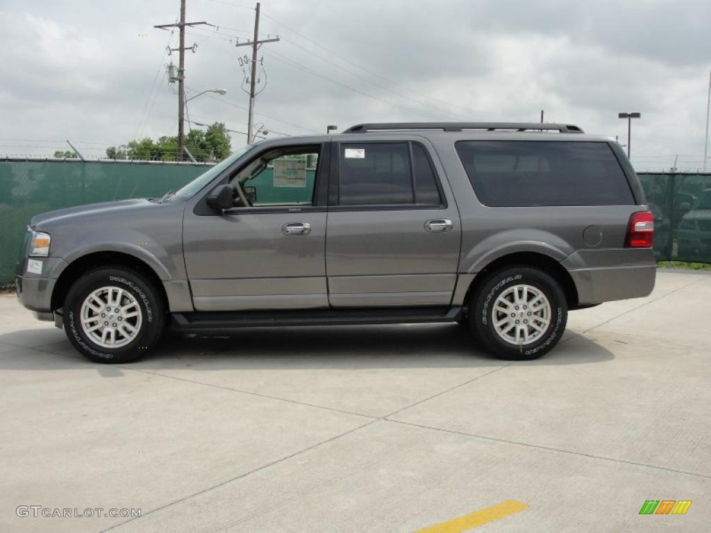 2011 Expedition EL XLT - Sterling Grey Metallic / Stone photo #6