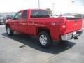 2011 Victory Red Chevrolet Silverado 1500 LT Extended Cab 4x4  photo #7