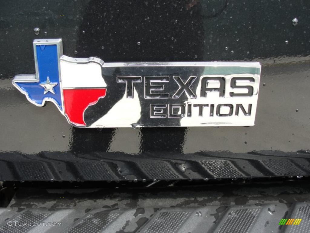 2011 F150 Texas Edition SuperCrew - Tuxedo Black Metallic / Steel Gray photo #18