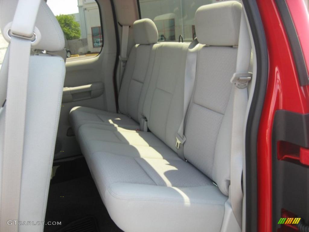 2011 Silverado 1500 LT Extended Cab 4x4 - Victory Red / Light Titanium/Ebony photo #14