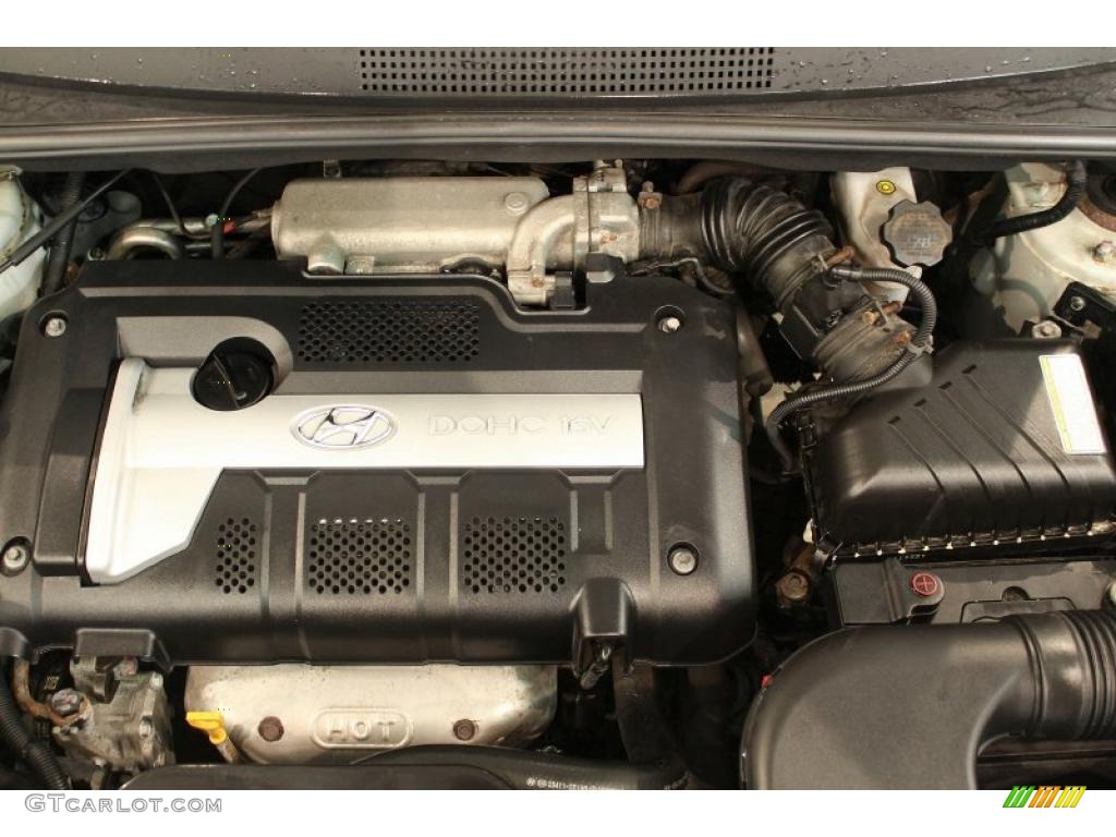 2005 Hyundai Tucson GL 2.0 Liter DOHC 16 Valve 4 Cylinder Engine Photo #49235162